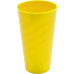 Copo Twister 550 ml Personalizado - Amarelo Solido